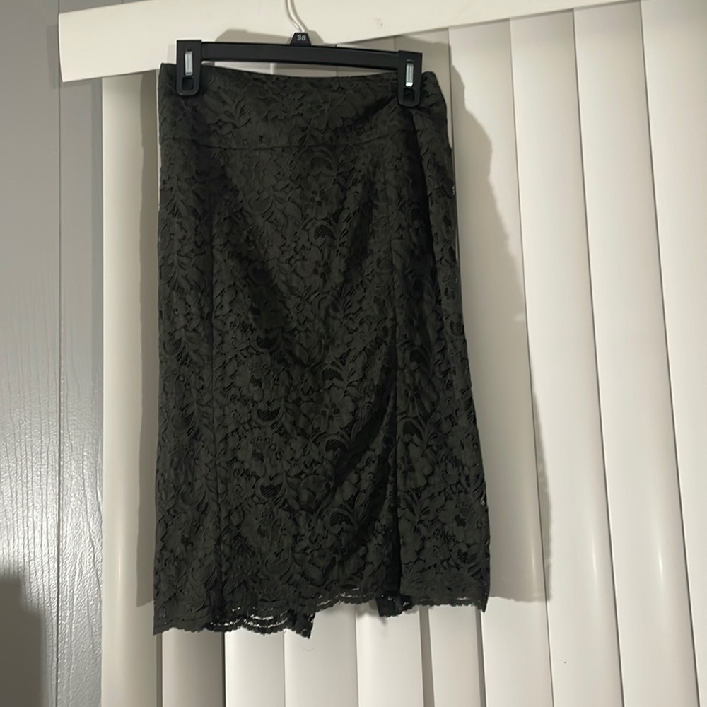 Dark green skirt
